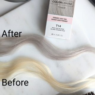 T14 Pale Ash Blonde Hair Toner