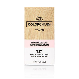 Wella Colour Charm Toner - T27 Medium Beige Blonde